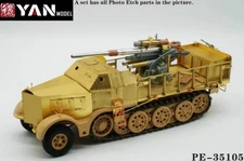 Yan Model PE-35105 1/35 18T "FAMO"(sd.kfz.9) AND88mm FLAK 37 (forTAMIYA /Border)