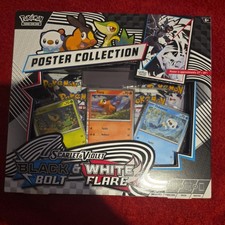Pokémon TCG: Black Bolt & White Flare Unova Poster Collection - Factory Sealed