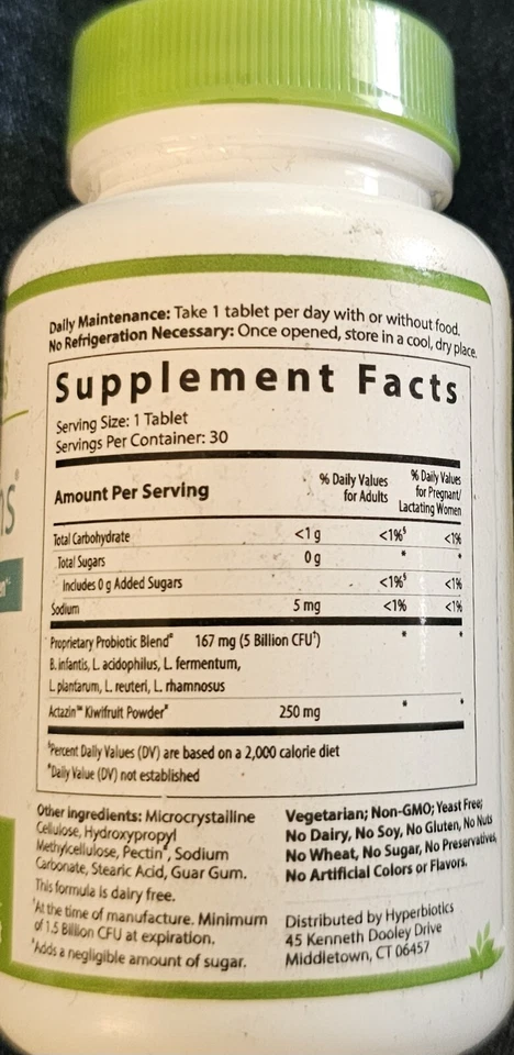 Suplemento probiótico Hyperbiotics Pro-Moms Foto 2 de 3