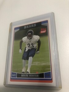 2006 TOPPS DEVIN HESTER RC! GREATEST KR EVER! BEARS RC! #334