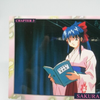 113 Sakura Shinguji chapter SAKURA Wars Card Dass Masters Sega
