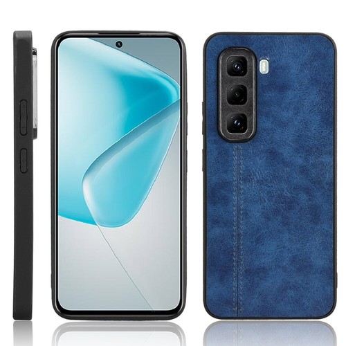 For Infinix Hot 50 Pro + / Hot 50 Suture Soft Edge PU Leather PC Hard Back Case - Picture 8 of 25