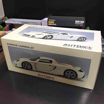 1/18 AUTOart Porsche carrera GT White w/ Box From Japan