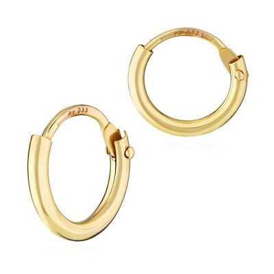 Orecchini Vero Zaffiro IN Oro Bianco 333 Spina 8kt Donna Nuovo - Foto 10