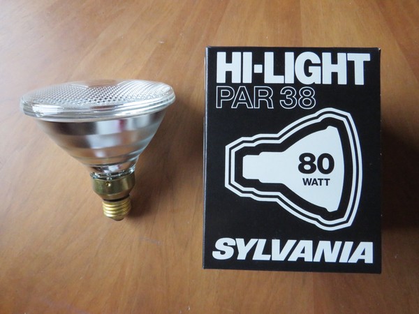 Hochwertige Sylvania Concentra Reflektor PAR38 80W Flood 30º E27 Pressglaslampe-image