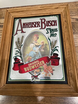 Budweiser ミラー Large 1998 Budweiser Classic American Lager Wild Turkey