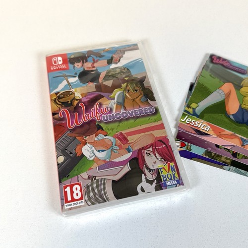 Waifu Uncovered Nintendo Switch Complete With Exclusive Cards Brand New - Picture 3 of 4