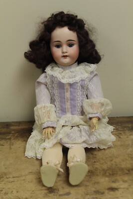 Antique 20'' GERMAN Bisque Head Sweetheart by B.J. & Co. Comp Joint Body Doll