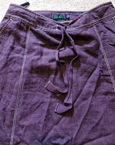 BODEN LINEN FULL-LENGTH LINEN FASHION SKIRT - SIZE 12 REG - 第 2/5 張圖片