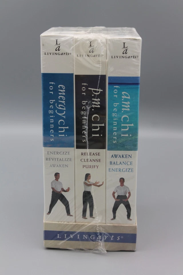 Chi For Beginners VHS 3 Tape Set Energy Balance Purify Revitalize Yoga Health - Image 2 of 4
