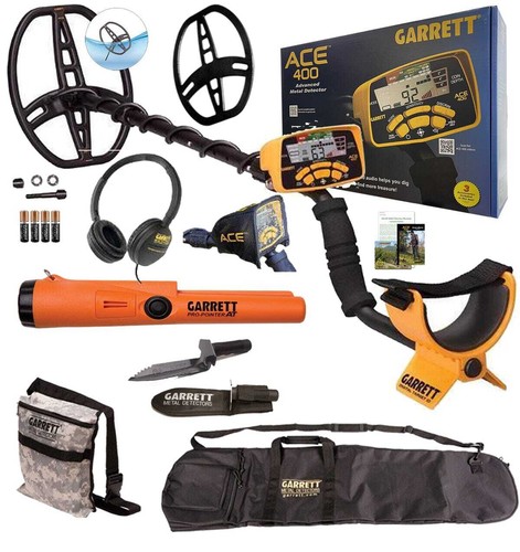 Garrett Ace 400 Metal Detector & Garrett Gear - Trailblazer Package