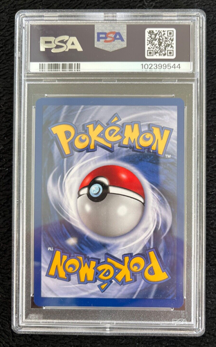1999 Pokemon French 1st Edition Grass Energie PSA Mint 9 Card #99 - Picture 3 of 3