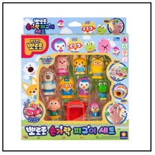 Pororo & Friends Finger Figure 10 Character Baby Kids Toys Set Korean Animation
