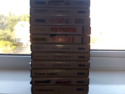 GROSSE AUSWAHL AN VERPACKTEN SEGA MASTER SYSTEM SPIELEN!! SEGA - AUS DER LISTE AUSWÄHLEN!