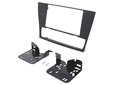 95-9306B Radio-Einbaurahmen passt BMW 2 DIN schwarz METRA