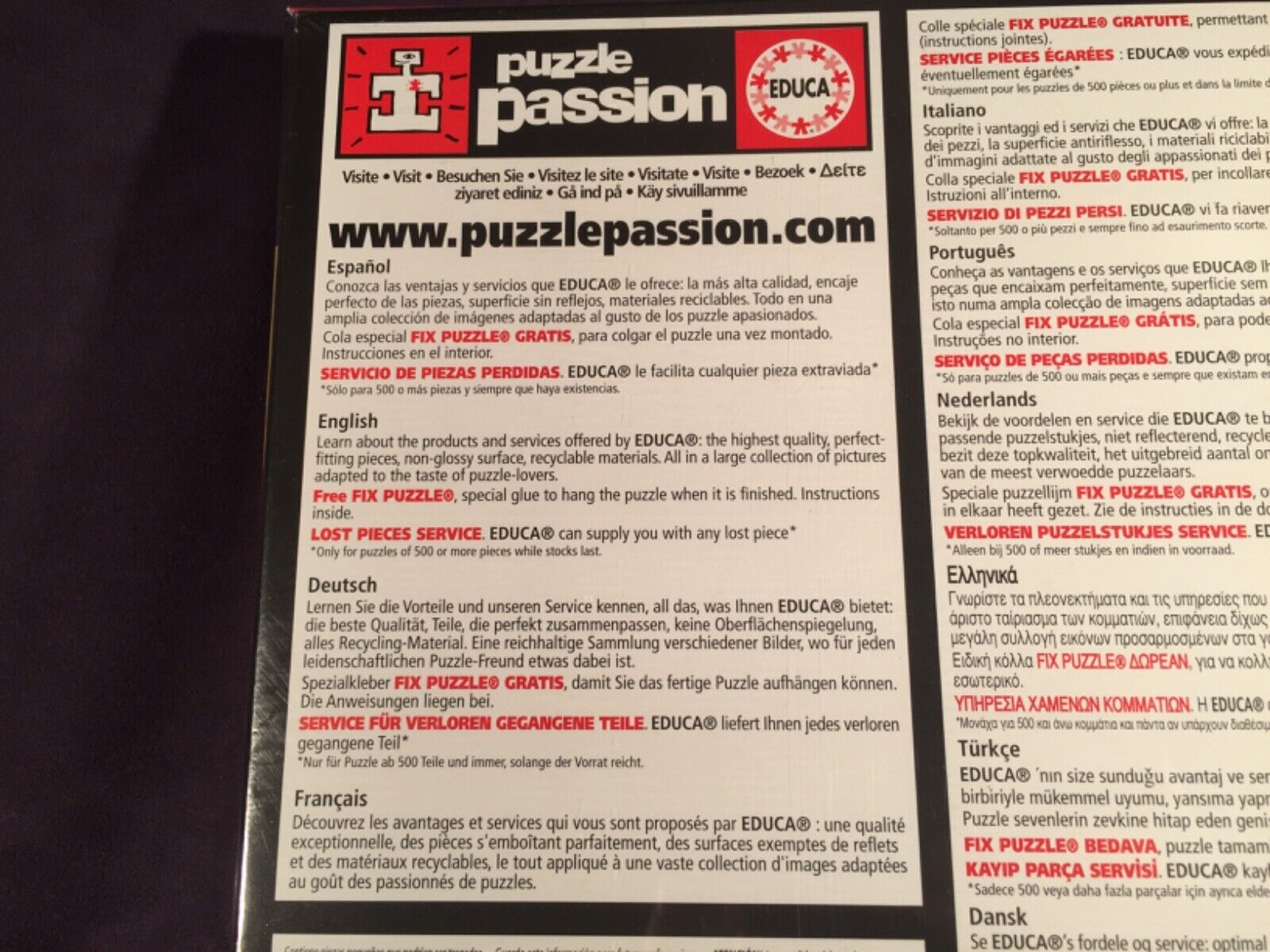 educa puzzles piezas perdidas