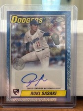 2025 Topps - 1990 Topps Chrome Silver Pack Autograph RC Roki Sasaki  