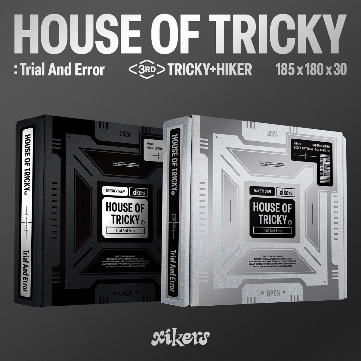 xikers HOUSE OF TRICKY : Trial And Error 3rd Mini Album 2 xikers HOUSE OF TRICKY : Trial And Error 3rd Mini Album 2