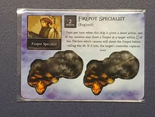 Firepot Specialist England-At Ocean's Edge 043 NEW/UNPUNCHED Wizkids - UNCOMMON 