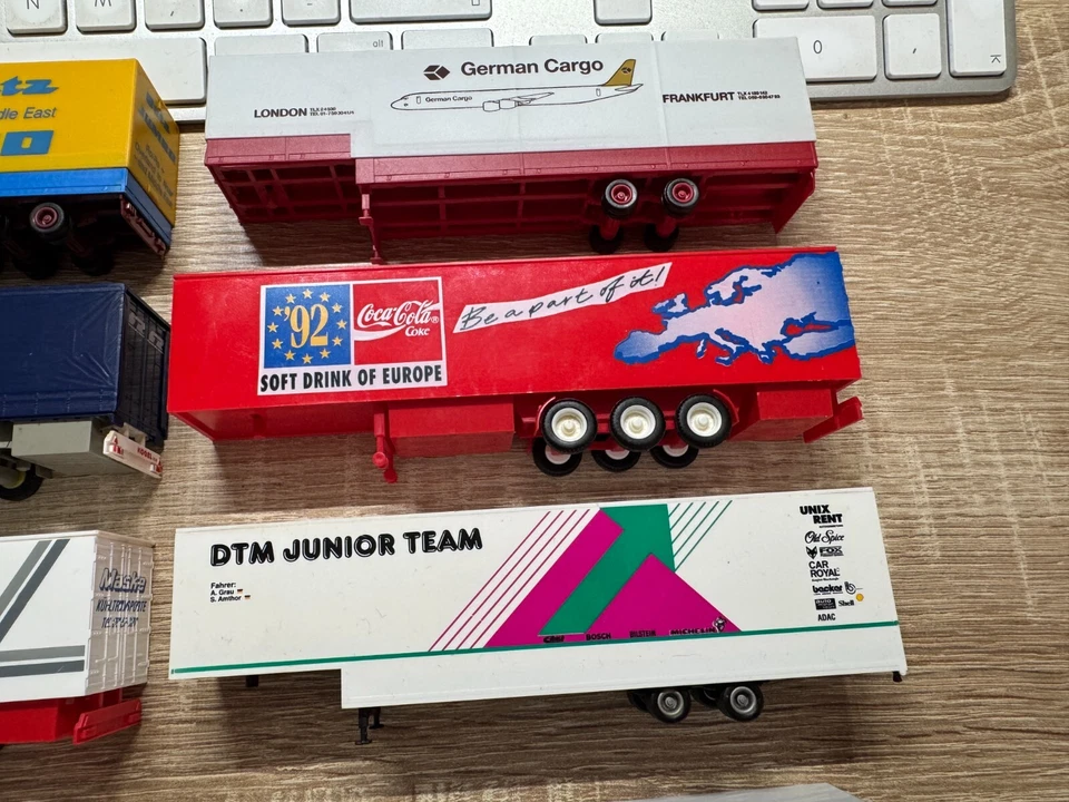 10 Herpa/Albedo/AWM 1:87 Rimorchio Buone Condizioni Senza OVP - Immagine 3 di 4