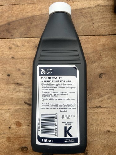 Dulux Trade Tinter Colourant 1 litre. New. Choice Of Colours. - Picture 17 of 25