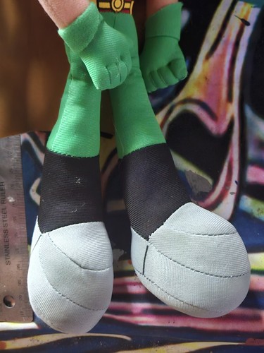 Teen Titans Go! Robin - 17" Plush Doll - Toy Factory 2019 - DC Comics - NO Tags - Picture 5 of 15
