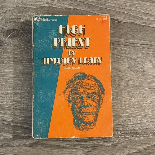 Timothy Leary High Priest 1st Edition 1st Printing Paperback 1968 - 第 1/4 張圖片