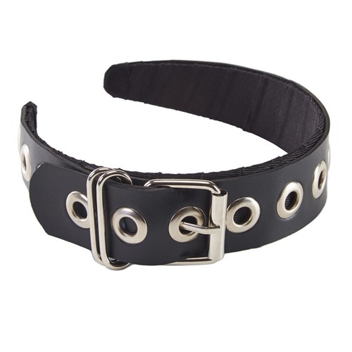 Unisex Women Men Hair Band Durable Headwear Buckle Design Headband Cosplay Punk - Picture 2 of 10