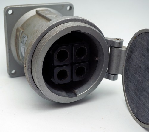 Russellstoll JCS1034H 100A 250V/600VAC J-Line Pin Sleeve Connector - Picture 4 of 5