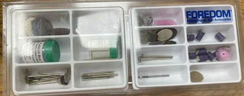 FOREDOM JEWELERS ACCESSORY KIT 60 PIECE KIT AK11 ASSORTMENT POLISHING FINISHING - Picture 6 of 6
