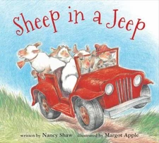 Sheep in a Jeep; board book - board book, 9780547338057, Nancy E Shaw