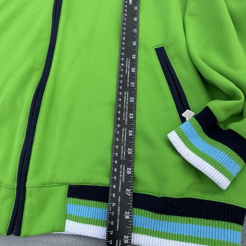 Vintage Enyce Trainingsjacke Herren XL grün Y2K Baggy warm Reißverschluss - Bild 15 von 16