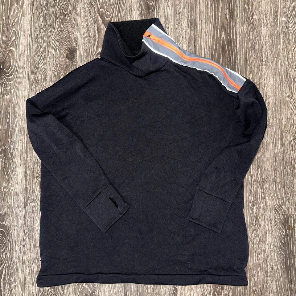 Pullover para correr Sweaty Betty Freedom polar térmico negro mediano Foto 2 de 4