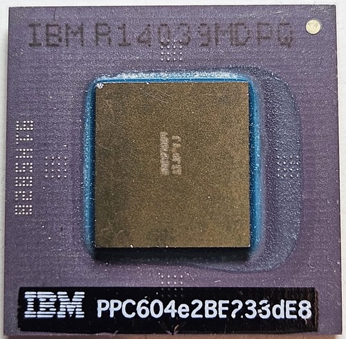 Lot of 24 Vintage CPU's – IBM PowerPC, Intel Pentium MMX, AMD Athlon – Working - Afbeelding 21 van 24