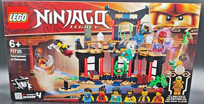 LEGO Ninjago 71735 Turnier der Elemente Tournaments of Elements NEU & OVP
