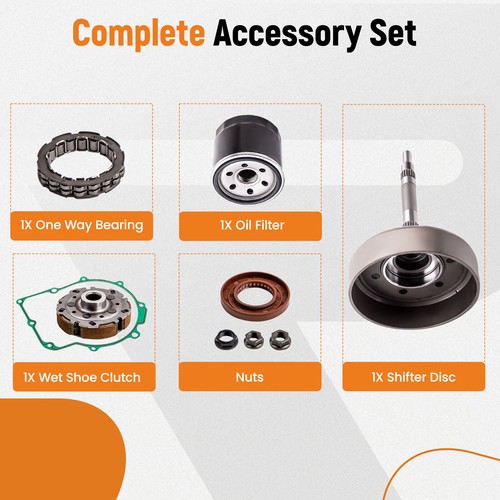 Kupplungssatz mit Trommel Einweg-Filter-Kit for UTV500 / ATV500 / UTV700 - Picture 3 of 12