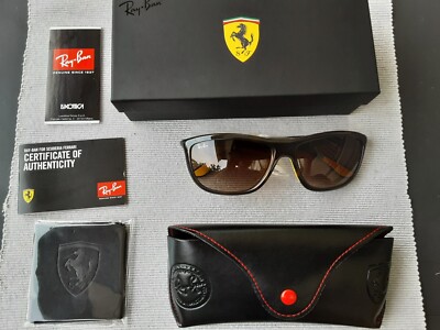 rayban für SCUDERIA FERRARI, neu unbenutzt Farbe Havana brown