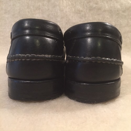 Allen Edmonds Dellwood Slip-On Moc Kilt Tassel Loafers Black Shoe Mens Sz 11.5 D - Picture 7 of 12