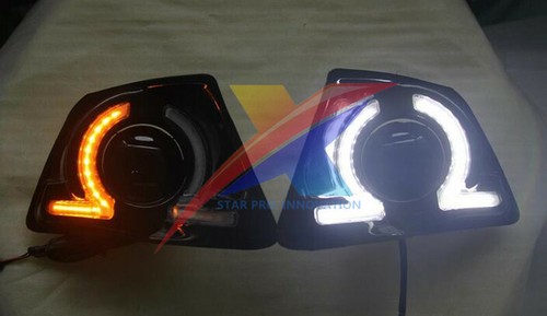 π₯ For Ford EcoSport 2013-2014 2pcs LED DRL Daytime Running Light Driving Light - Picture 2 of 5