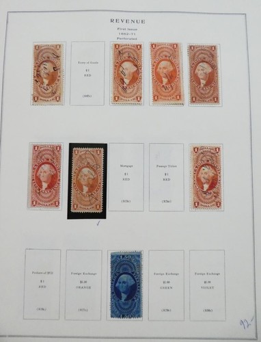 EDW1949VERKAUF: USA Schöne, alle diffu gebrauchte Umsatzsammlung mit vielen besseren Katzen $ 1304 - Bild 7 von 12