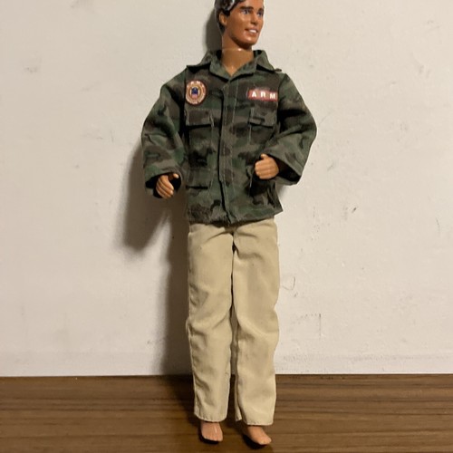 Vintage Army Action Figures Mattel As Is 12” Men - Picture 6 of 10