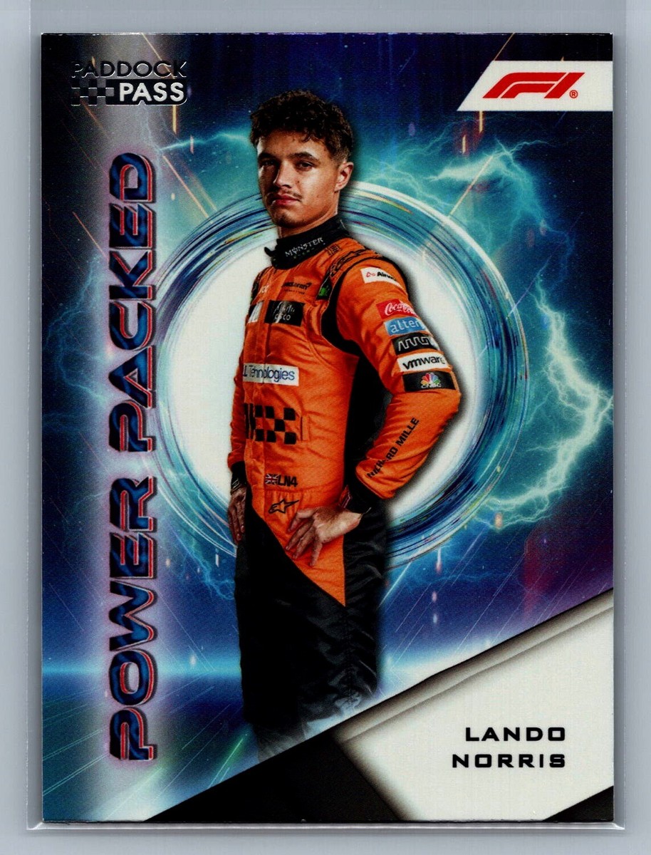 その他 2024 Topps Paddock Pass F1 Lando Norris 2024 Paddock Pass Lando Norris Power Packed | eBay