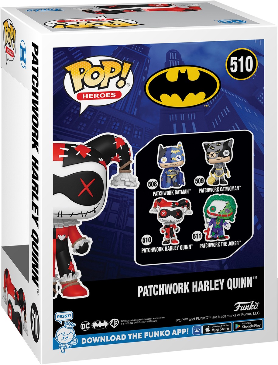 Batman - Patchwork Harley Quinn 510 - Funko Pop! Vinyl Figur