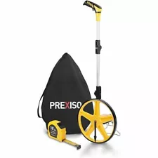 PREXISO 0FT-9999FT Folding Distance Measuring Wheel 16 Ft/5M Tape Measure w/Bag