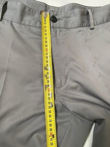 Adidas Mens Size 36x32 Climalite Polyester Grey Golf Pants - Like New - Picture 6 of 11