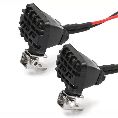 Faretto paralume faro anteriore per Traxxas SCX10 TRX-4 1/10 1/18 RC modellino auto MA - Foto 10 di 20