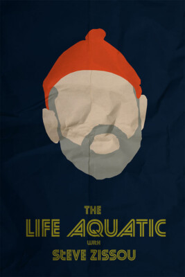 The Life Aquatic With The Steve Zissou Comedy Print Wall Art Home - POSTER 20x30