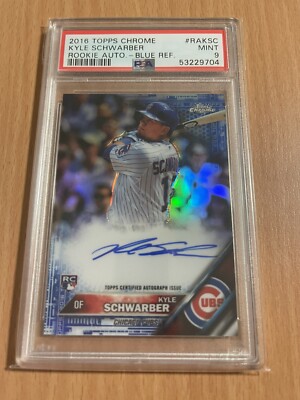 Topps2016 カイル・シュワーバー RC Buy 2016 Topps Chrome - Rookie Autographs Kyle Schwarber #RA