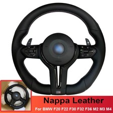 For BMW E Series Flat Bottom Steering Wheel 90 E91 E92 E93 E81 E82 E87 E88 E84