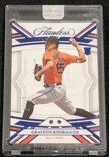 2023 Panini Flawless Grayson Rodriguez Dual Sapphire 13 /15 SEALED Orioles #3
